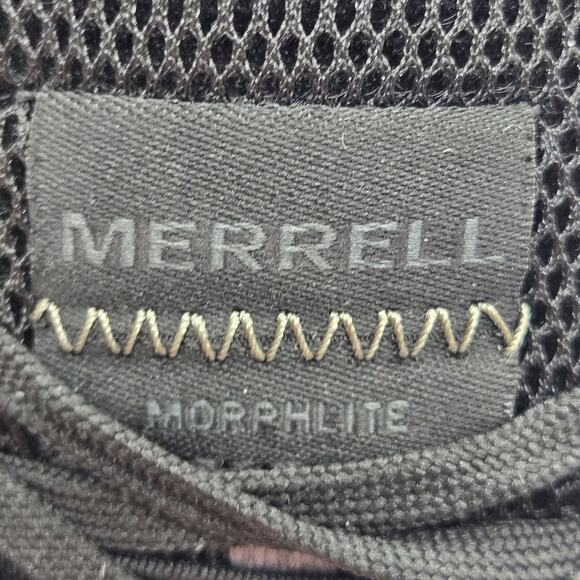Merrell Mens Morphlite Road to Trail Running Shoes Triple Black J068281 Size 7.5 main image 4